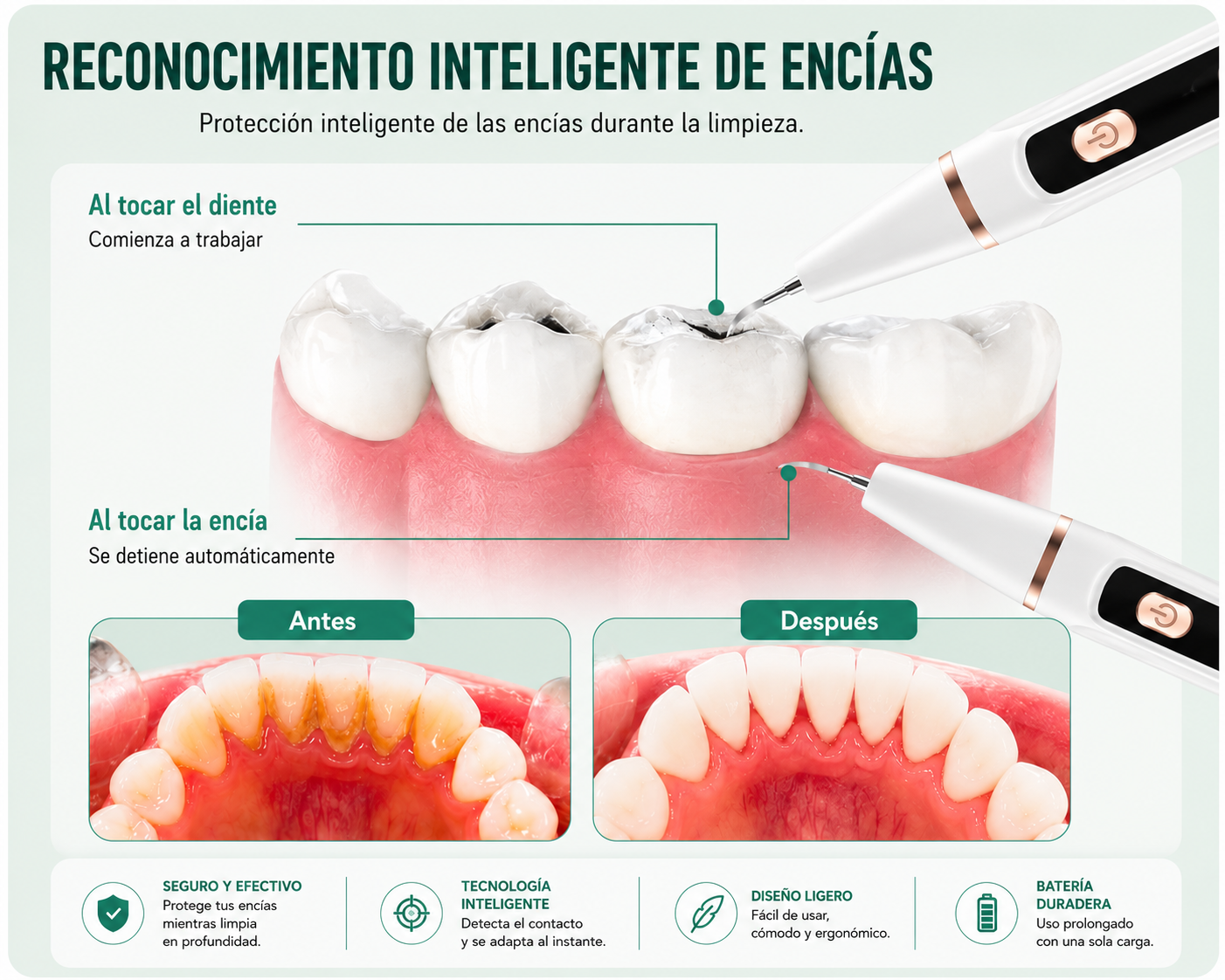 Reconocimiento inteligente de encías