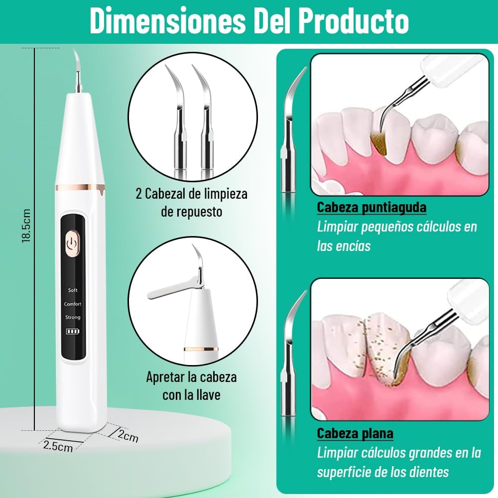 Cepillo Dental Ultrasonico Garaldentist