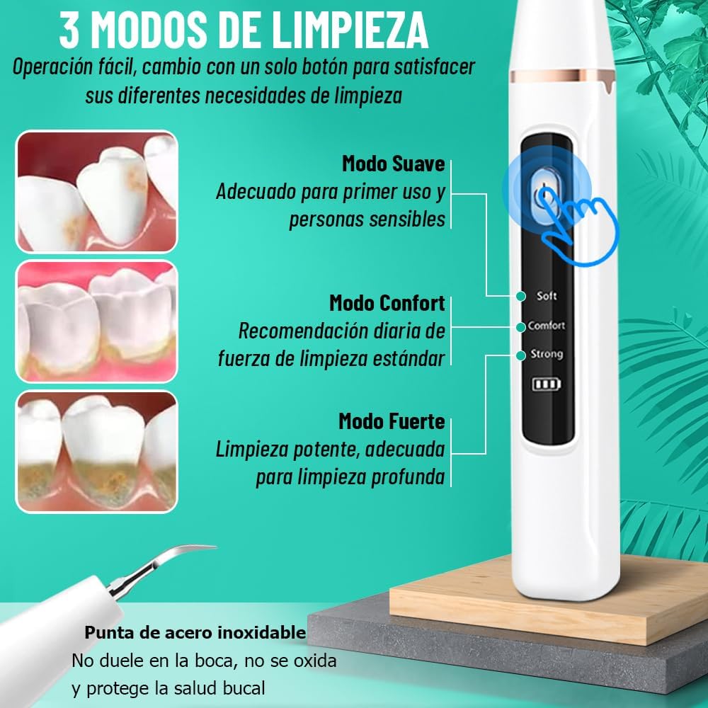 Modo de limpieza sarro