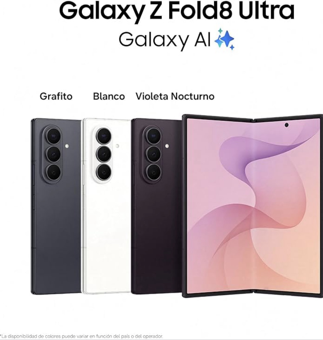 Samsung Galaxy Z Fold8 Ultra, Teléfono Movil