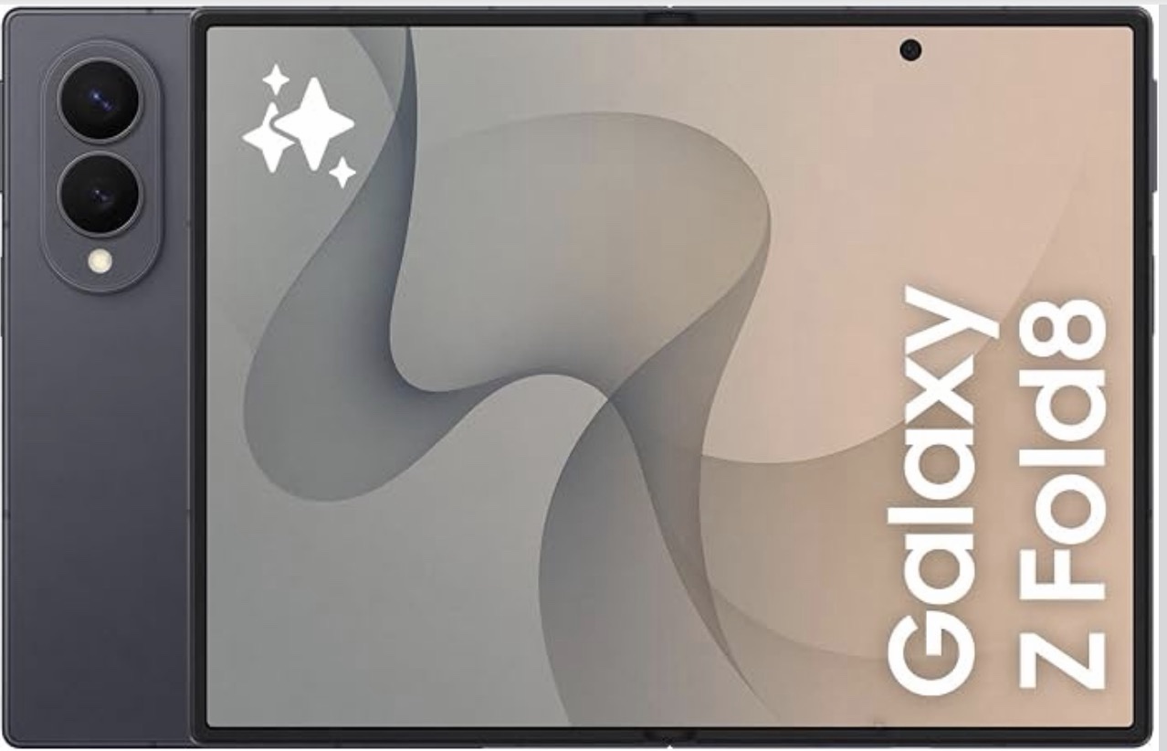 Samsung Galaxy Z Fold8, Teléfono Movil, Smartphone Android con IA, Pantalla Idónea para Redes Sociales, Cámara Dual 50MP, Batería 4800mAh.