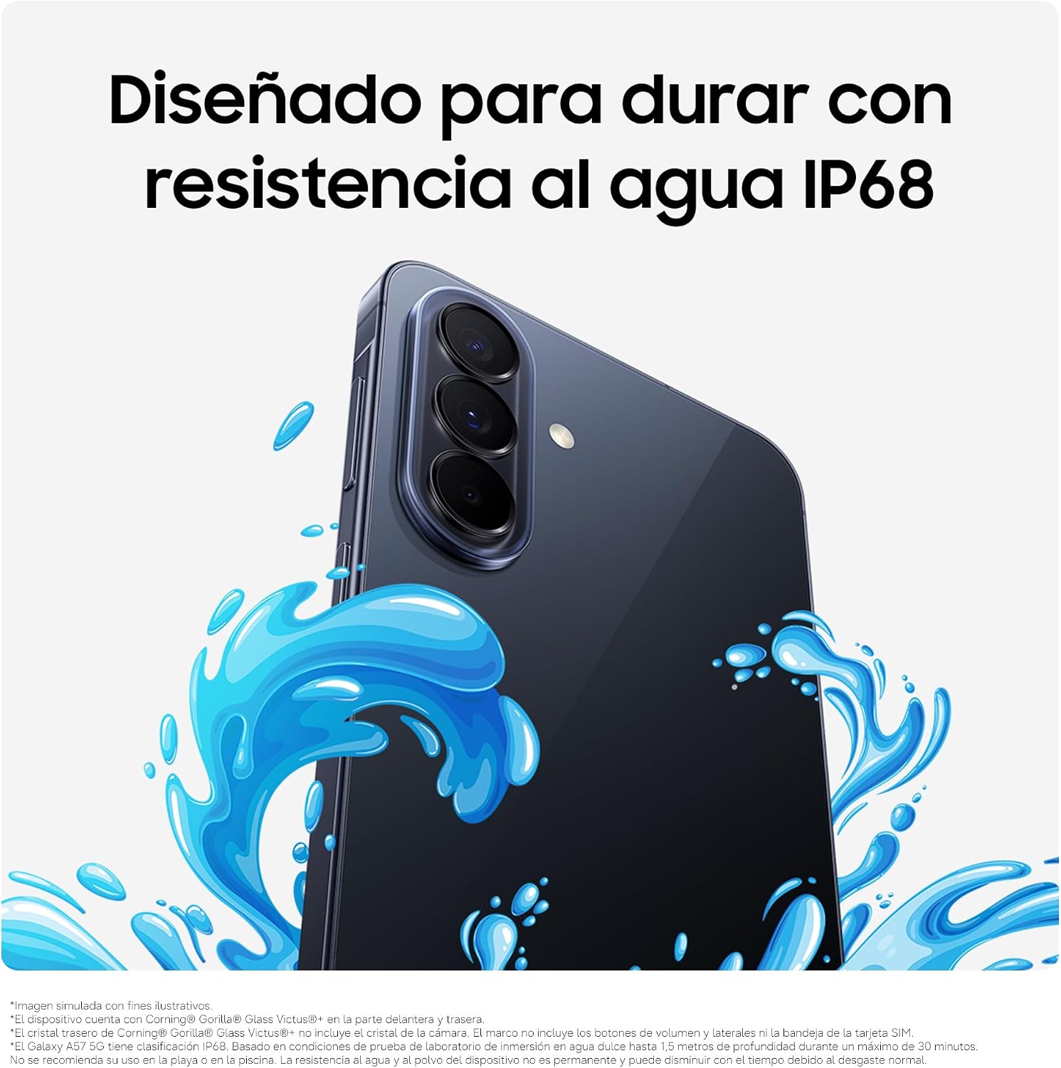 Diseñado con IP68