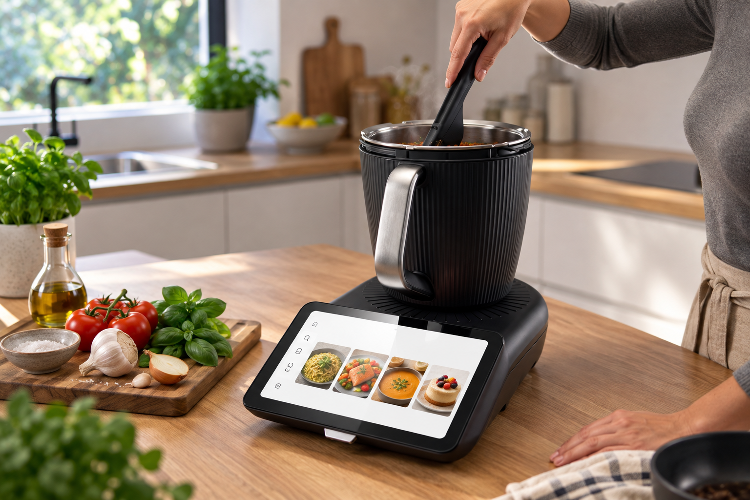 Thermomix en funcionamiento