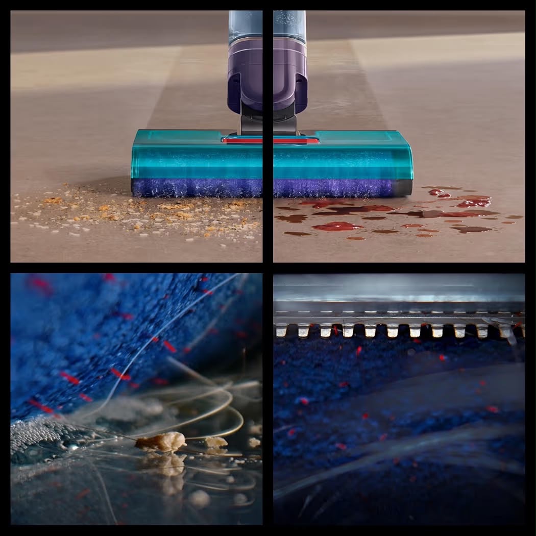 Dyson Clean+Wash Hygiene, Limpiador en Húmedo, Copper y Prussian Blue